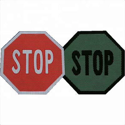 Red Safety Custom Reflective Sign Traffic Octagon Stop Sign